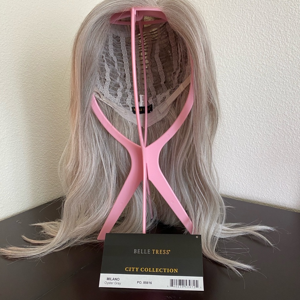 Belle Tress “Milano” Oyster Gray Wig